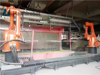 導軌追蹤噴塗機器人 導軌追蹤噴塗機器人