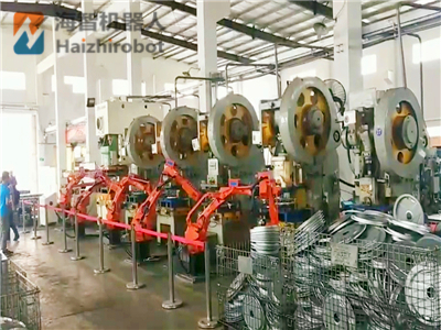 衝壓機器人聯機