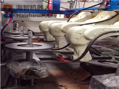 機器人噴塗生產線