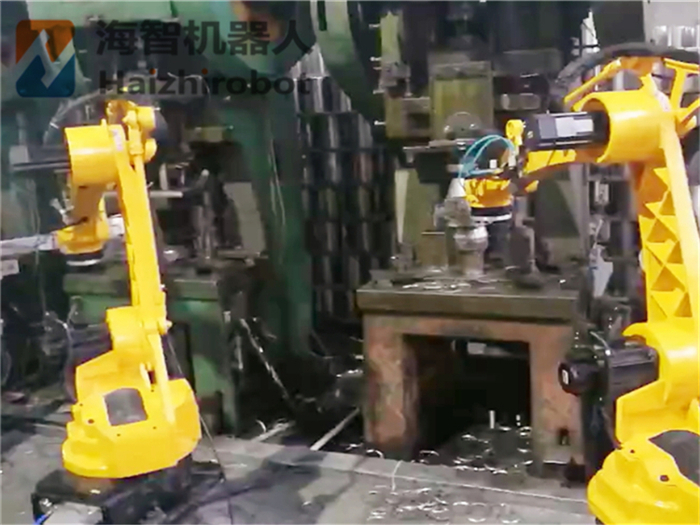 4關節衝壓機械手生產線 衝床機械臂應用(圖4) 4關節衝壓機械手生產線 衝床機械臂應用(圖4)