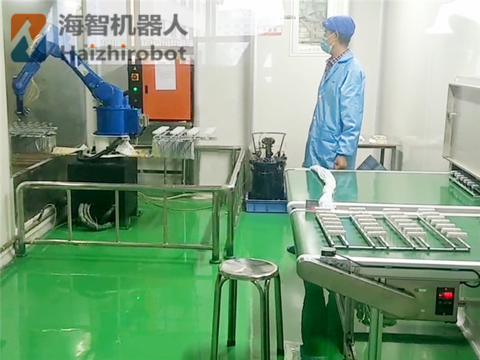 三軸噴塗轉台+機器人(圖5) 三軸噴塗轉台+機器人(圖5)