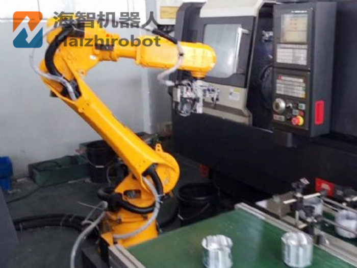 車床機器人案例海智