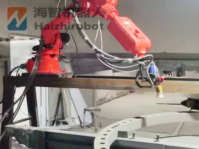 噴鋅機械手 熱噴塗設備編程調試(圖1) 噴鋅機械手 熱噴塗設備編程調試(圖1)