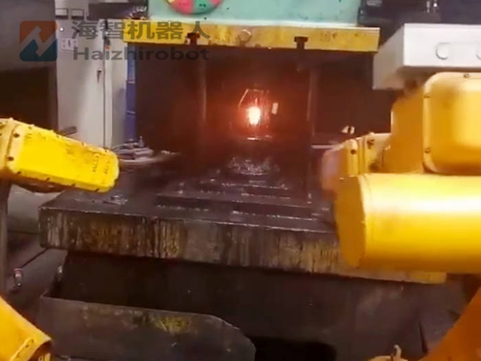 熱鍛自動化 鍛造上下料機械手(圖1) 熱鍛自動化 鍛造上下料機械手(圖1)