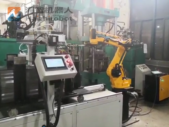 四柱液壓機自動化 油壓機機械手(圖1) 四柱液壓機自動化 油壓機機械手(圖1)