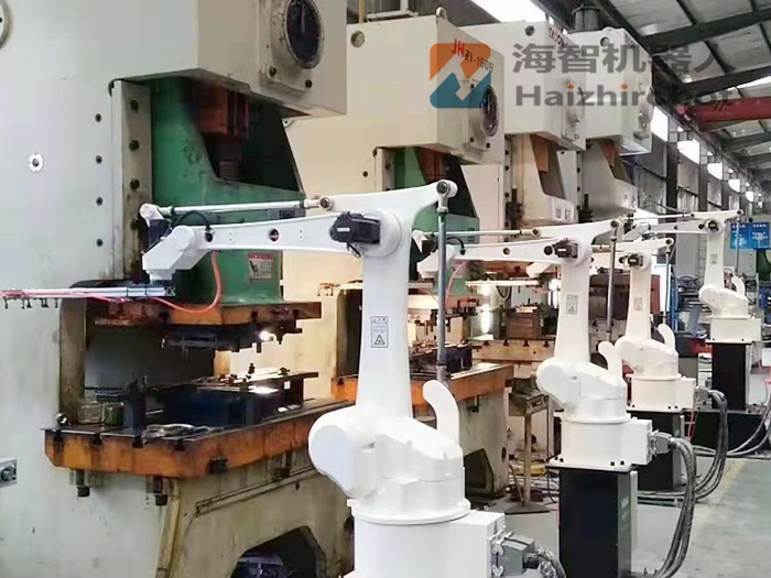 衝壓自動化機器人 衝床四軸機械手(圖1) 衝壓自動化機器人 衝床四軸機械手(圖1)
